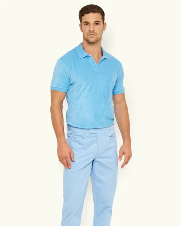 dr_no_towelling_polo_1.webp Orlebar Brown Polo Shirts | Dr No Towelling Polo