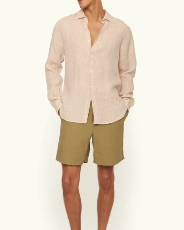 Orlebar Brown Shirts | Giles Linen