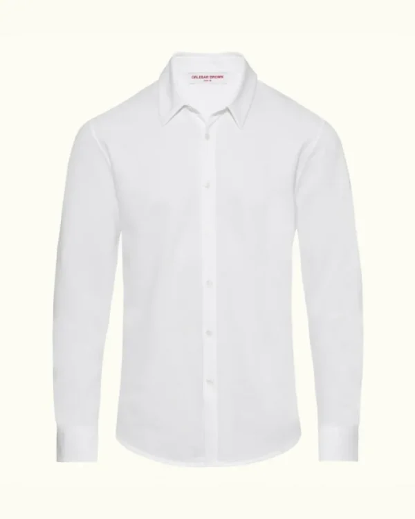 Orlebar Brown Shirts | Suits & Tailoring | Giles Pique