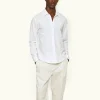 Orlebar Brown Shirts | Suits & Tailoring | Giles Pique