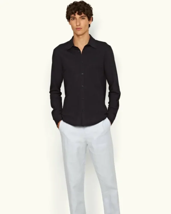 Orlebar Brown Shirts | Suits & Tailoring | Giles Pique